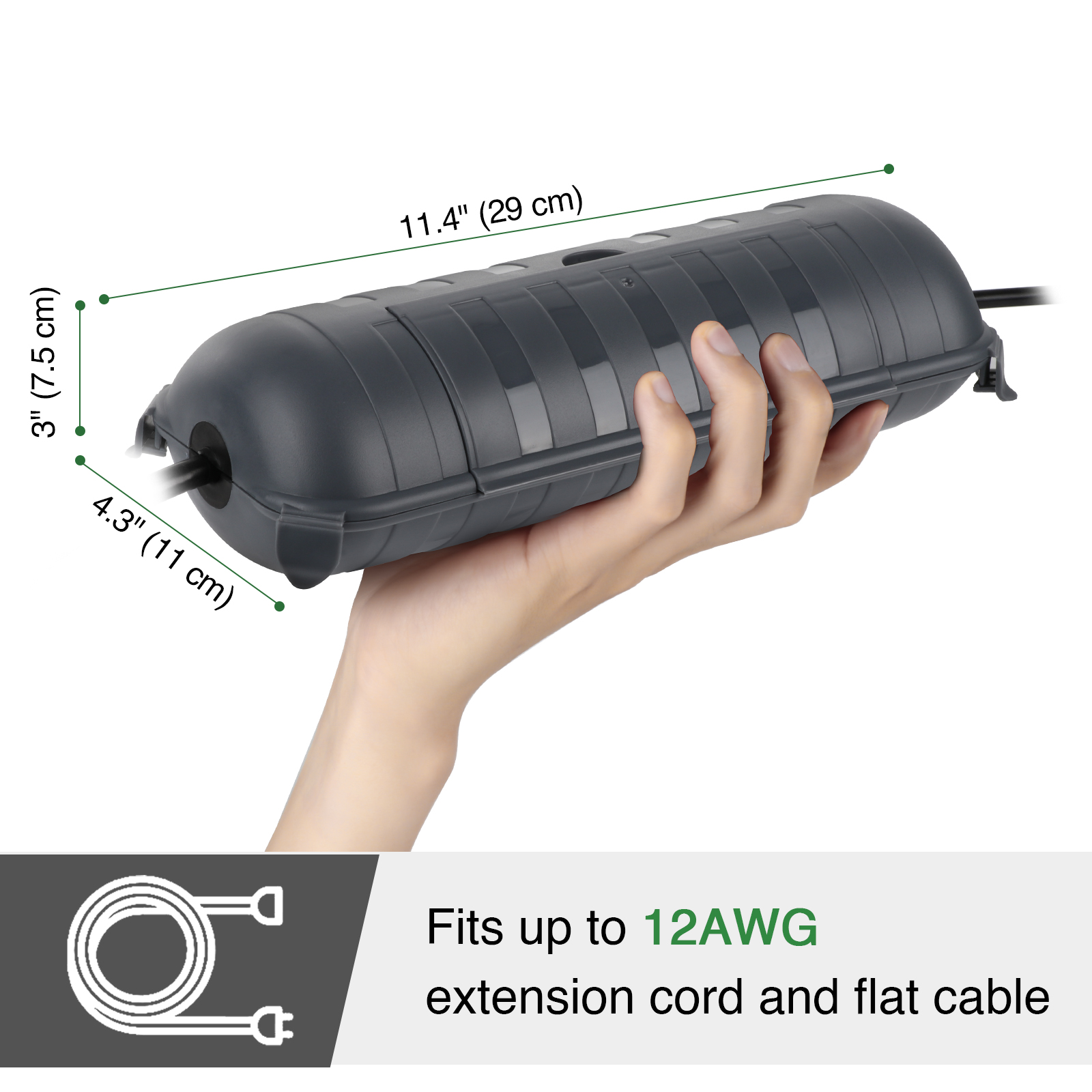 Outdoor Waterproof Connection  - Outdoor Power Lead Cover 리뷰 및 가격