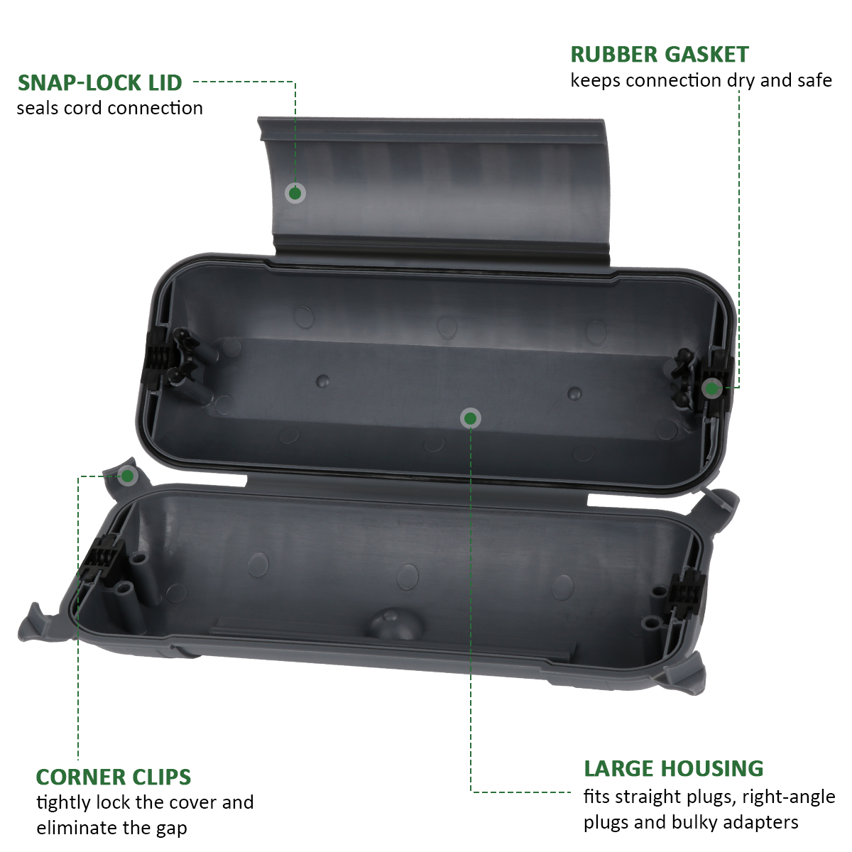 Outdoor Waterproof Connection  - Outdoor Power Lead Cover 리뷰 및 가격