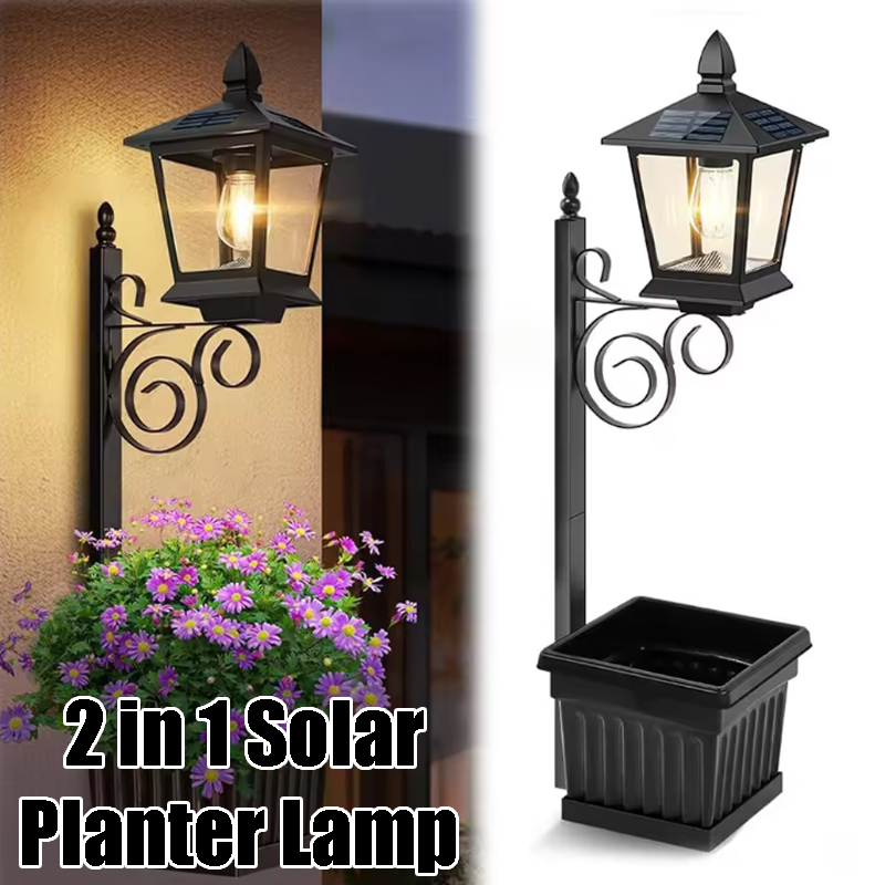 Solar Powered 2-in-1 Flower Po - Outdoor Powerwall 리뷰 및 가격