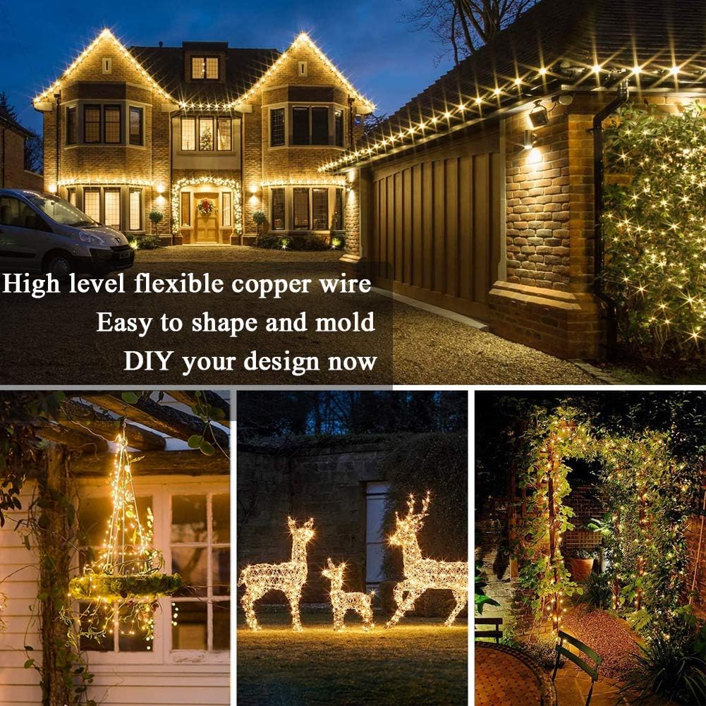 Solar Power LED Garland 8 Mode - Outdoor Power And Plant 리뷰 및 가격