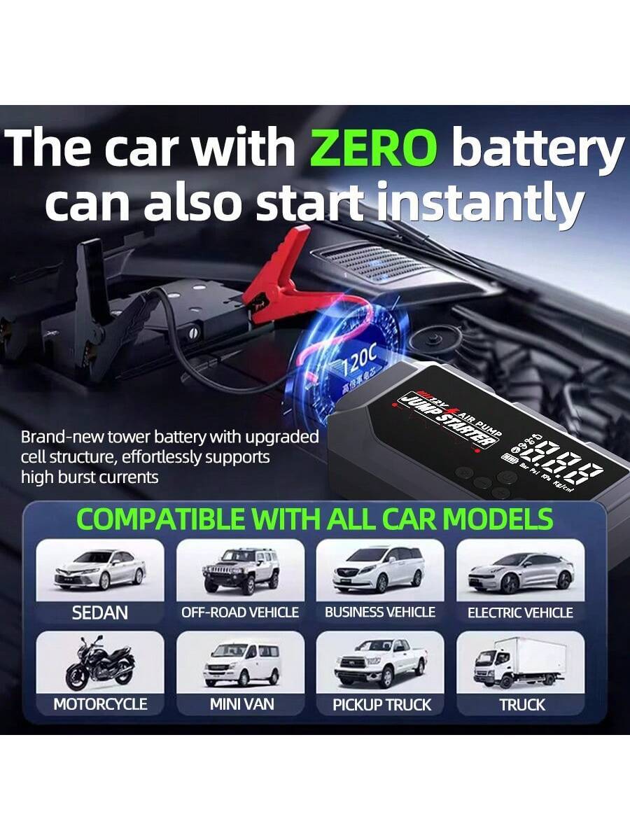 12V 8000A Portable Smart Jump  - Outdoor Power Usb 리뷰 및 가격