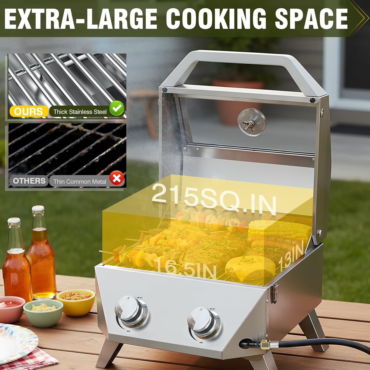 20000 BTU Porterhouse Tabletop - Outdoor Power Burner 리뷰 및 가격