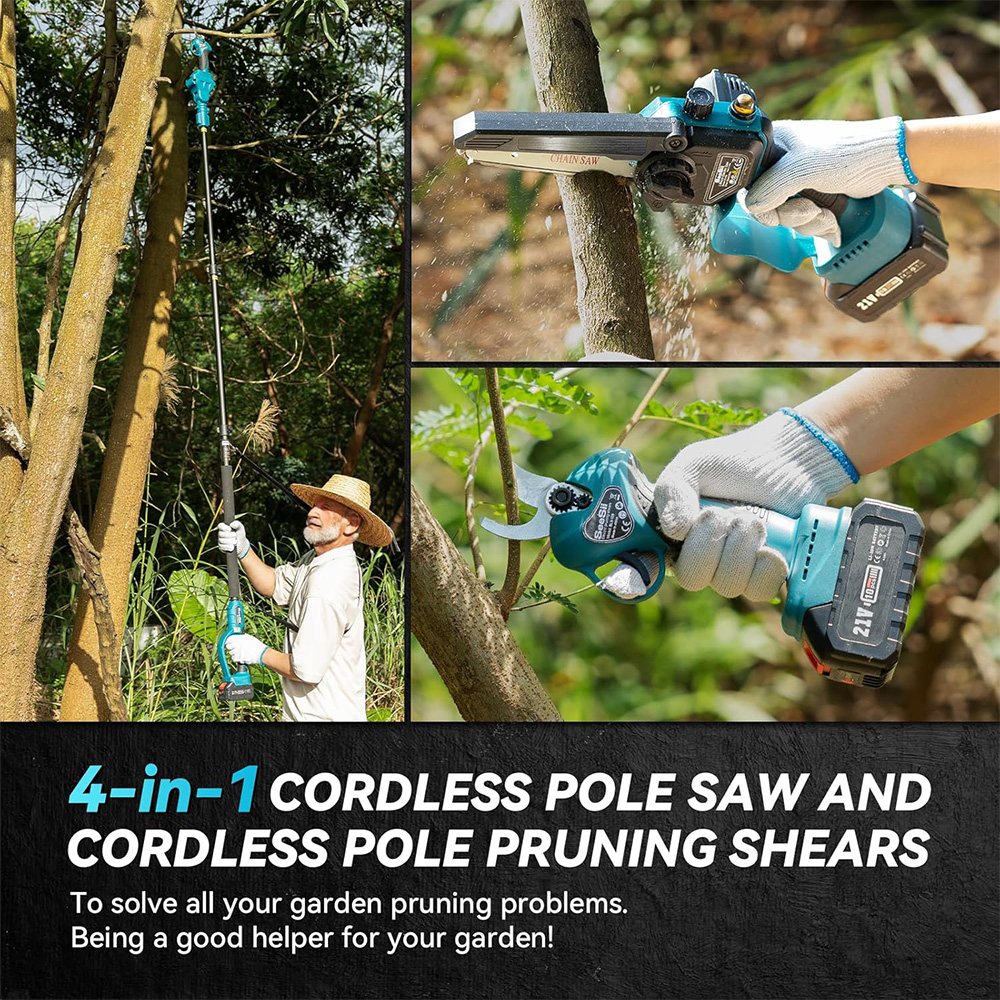 Seesii 3-in-1 Brushless Telesc - Electric Chainsaw Battery 리뷰 및 가격