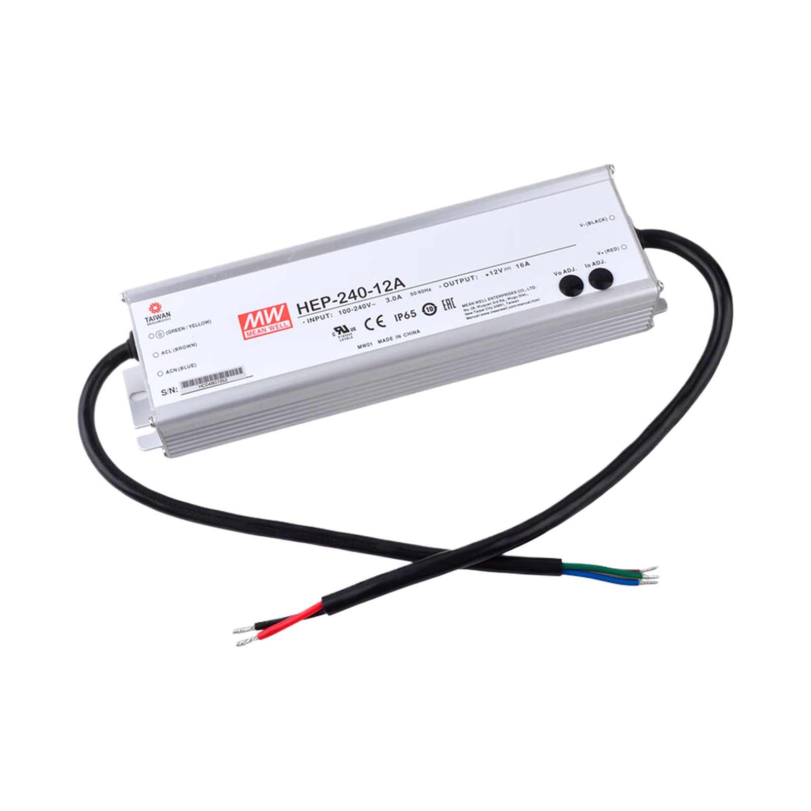 MEAN WELL HEP-240-12A, High Ef - Outdoor Power Supply 12V 리뷰 및 가격