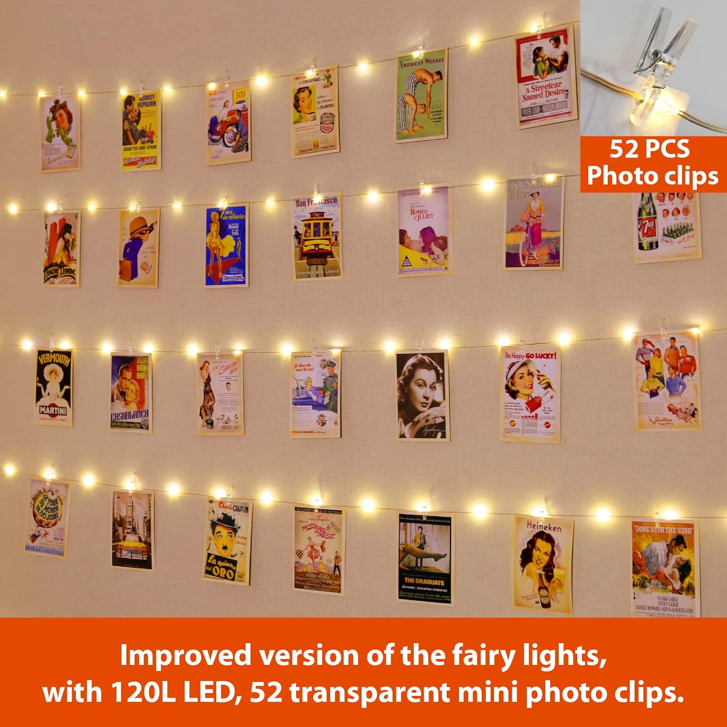 120LED 40Ft Fairy String Light - Outdoor Power Usb 리뷰 및 가격