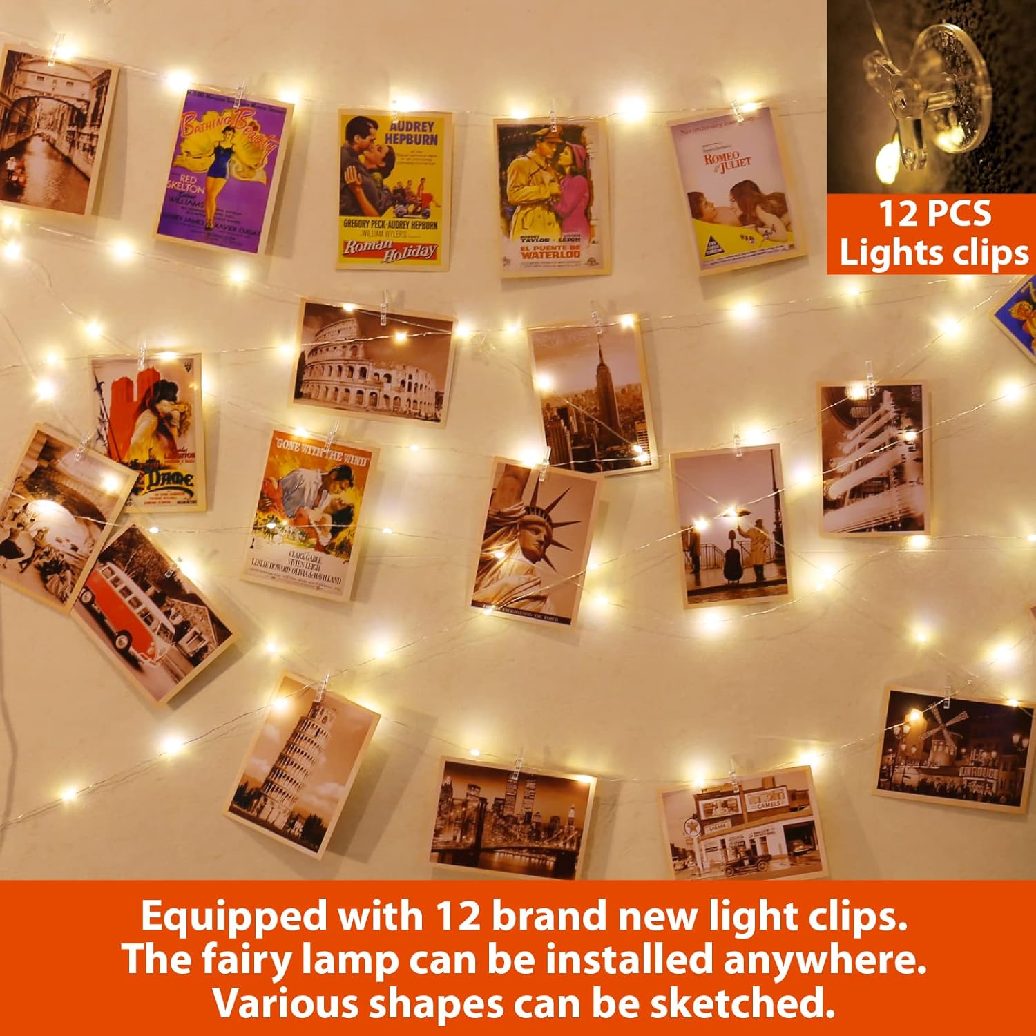 120LED 40Ft Fairy String Light - Outdoor Power Usb 리뷰 및 가격