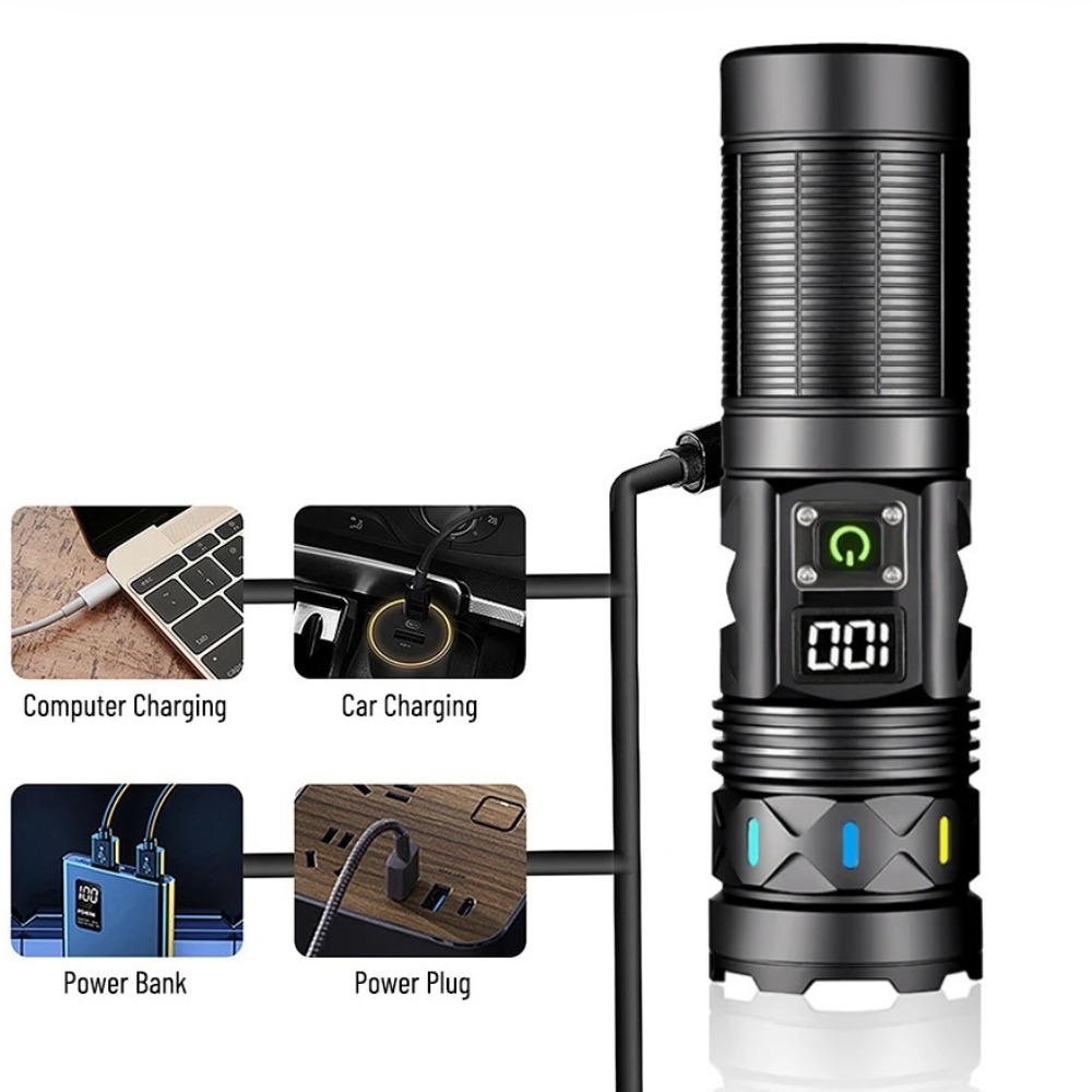 High Power LED Flashlight Tele - Outdoor Power Usb 리뷰 및 가격