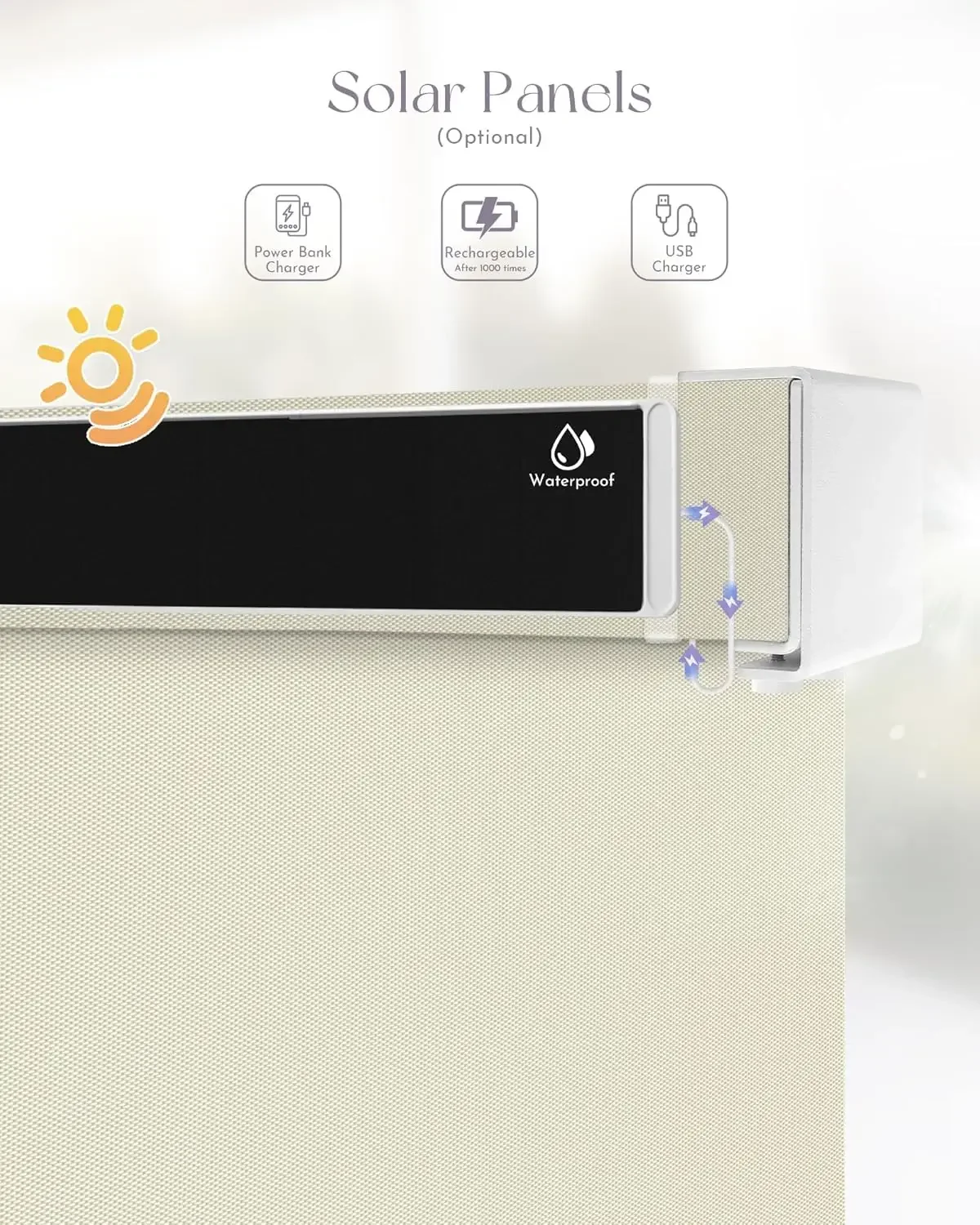 Motorized Outdoor Shades for P - Outdoor Power Blinds 리뷰 및 가격