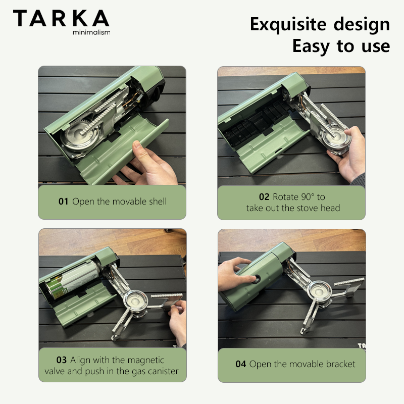 TARKA Cassette Stove Camping F - Outdoor Kitchen Power 리뷰 및 가격