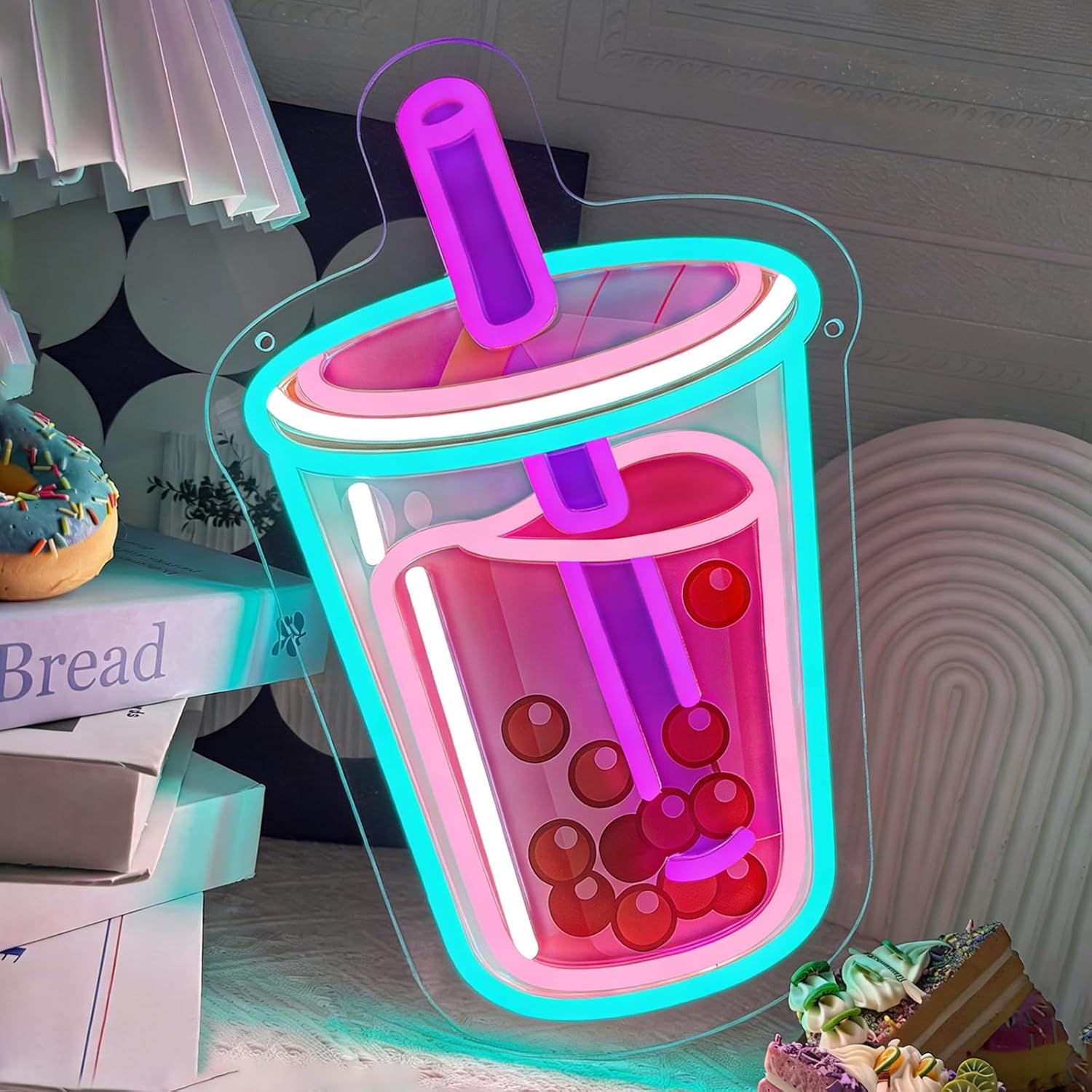 Bubble Tea Neon Sign USB Power - Outdoor Kitchen Power 리뷰 및 가격