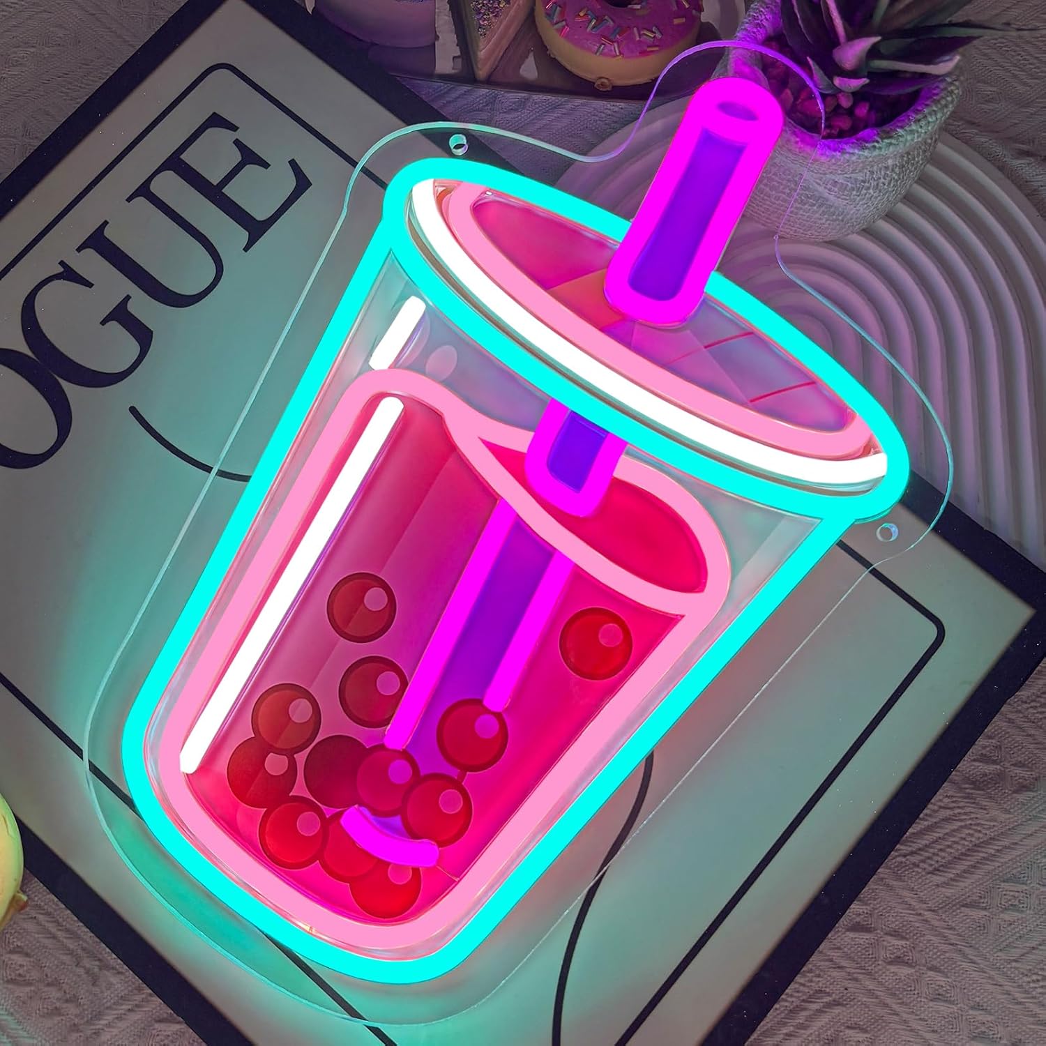 Bubble Tea Neon Sign USB Power - Outdoor Kitchen Power 리뷰 및 가격
