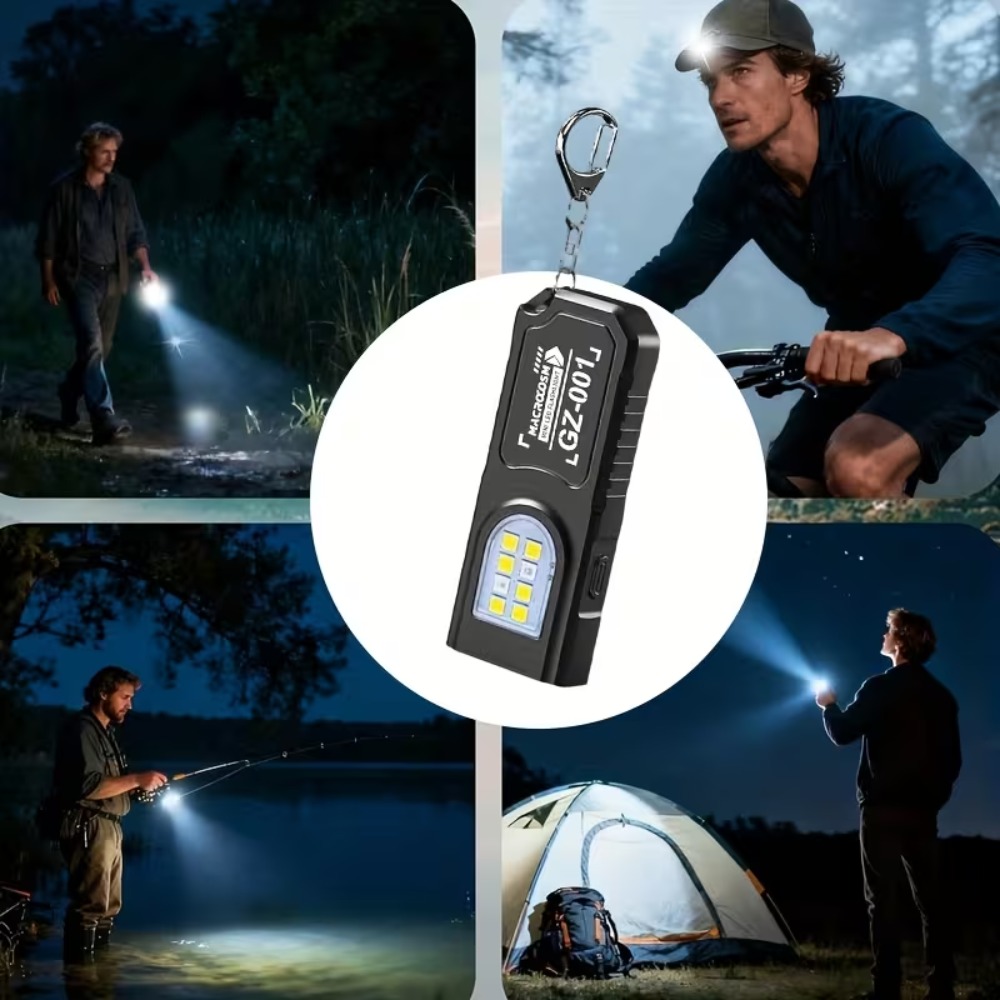 Mini COB LED Keychain Flashlig - Outdoor Power Usb 리뷰 및 가격